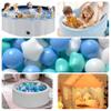 bebikim Ball Pits Balls 1000 Count Plastic Play Pits Star Balls for Baby Pool Ball Pits,BPA Free Crush Proof Play Balls Playpen Ball for Toddlers Tent & Playhouse view 2