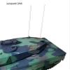 Metal Realistic Antenna Accessories 22.2CM Big&Small Hole 2pcs for Henglong 1/16 RC Tank 3889 German Leopard 2A6 view 4