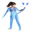 LEMONBABY Superhero Kids Boys Girls Halloween Birthday Party Cosplay Bodysuit Costumes (Neytiri,4-5y) view 1