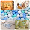 bebikim 1000 Count Plastic Soft Plastic Ball Pits Balls Colorful Play Pits Balls for Pet Dogs Ball Pits 2.2" Large Phthalate Free Bpa Free Balls for Toddlers 1-3 Baby Kids view 4