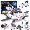 Hechify 6-in-1 Solar Robot Building Kit for Boys Aged 8-13, Educational Robotic Toys for Kids, Science Kits STEM Toys Birthday Gifts for 8 9 10 11 12 Years Old Boys Girls Teens (White) view 1
