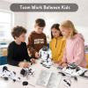 Hechify 6-in-1 Solar Robot Building Kit for Boys Aged 8-13, Educational Robotic Toys for Kids, Science Kits STEM Toys Birthday Gifts for 8 9 10 11 12 Years Old Boys Girls Teens (White) view 4
