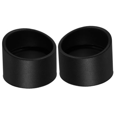 PartyKindom 2pcs Eye Guards Cups for Microscope Rubber Eye Shield Eyepiece Cover for Stereo Microscope