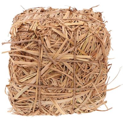 Kichvoe Autumn Haystack Decor for Outdoor Garden Decorative Hayrick for Weddings Photo Props Fall Events Natural Straw Appearance Compact No Installation Needed
