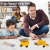 Hechify 6-in-1 Solar Robot Building Kit for Boys Aged 8-13, Educational Robotic Toys for Kids, Science Kits STEM Toys Birthday Gifts for 8 9 10 11 12 Years Old Boys Girls Teens (Yellow) view 4