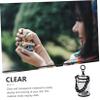 BESTonZON 1set Clear Mini Doll Storage Bag Portable Display Case for Collectibles Lightweight Carrying Pouch for Dolls and Figures Stylish and Easy to Use view 3