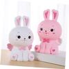 Abaodam Adorable Bunny Coin Bank Cute Rabbit Money Jar for Boy Girl Home Adorn for Saving Coins Birthdays and Year Celebrations view 3