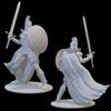 Giant Miniatures for DND Pathfinder RPG Unpainted Resin 28mm-32mm 3D Printed 3" Base Huge (Giant Storm Female) view 2