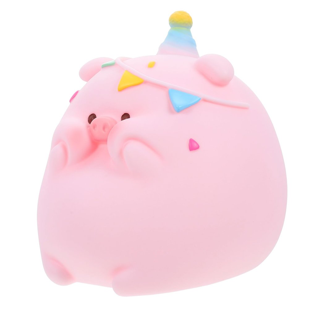 Abaodam Lovely Pig Bank Unbreakable Creative Piggy Bank for Boys and Girls Adults Capacity Desktop Decor for Bedroom Living Room Office Birthdays and Holidays