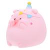 Abaodam Lovely Pig Bank Unbreakable Creative Piggy Bank for Boys and Girls Adults Capacity Desktop Decor for Bedroom Living Room Office Birthdays and Holidays view 1