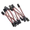 20pcs Male to Male Servo Lead Extension Wire JST Jumper Cable (100mm Length) view 1