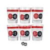 GeRRiT Roulette Sets Roulette Drinking Game KTV Turntable Drinkware with 6 Wine Glass Turntable Game Turntable Entertainment for Game Night Party Games view 2