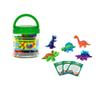 Wow in The World Baby Dino Bucket | Soft and Squeezable | Kids Play Dinosaurs | Learning Through Play | Includes 5 Baby Dinosaur Toys and 3 Fun Fact Cards view 1