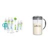 Dr. Brown's Anti-Colic Options+ Bottle to Sippy Gift Set with Formula Mixing Pitcher, Silicone Handles, Travel Cap and Bottle Brush view 1