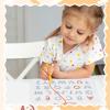 LovesTown Magnetic Alphabet Tracing Board, Double Sided Magnetic ABC Letter Board, Toddler Toys with Magnets Educational Writing Practice for Preschool Homeschool Travel Essential view 2