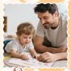 LovesTown Magnetic Alphabet Tracing Board, Double Sided Magnetic ABC Letter Board, Toddler Toys with Magnets Educational Writing Practice for Preschool Homeschool Travel Essential view 3