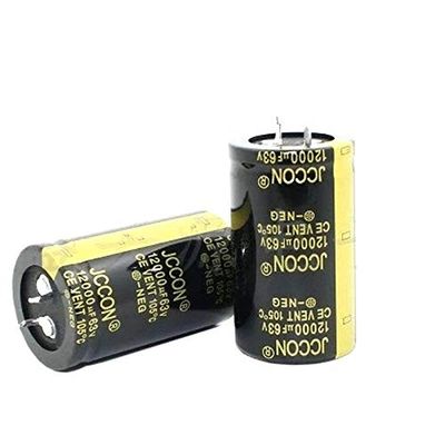 Electronic Accessories 63V 12000UF 12000UF 63V 63V12000UF Electrolytic Capacitors Size:30X50MM