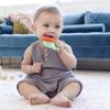 Infantino Lil' Nibbles BPA-Free Silicone Teethers - Textured Sensory Exploration and Teething Relief with Easy Grip Handles, Fruit Kabob and Orange Carrot, 0+ Months view 4