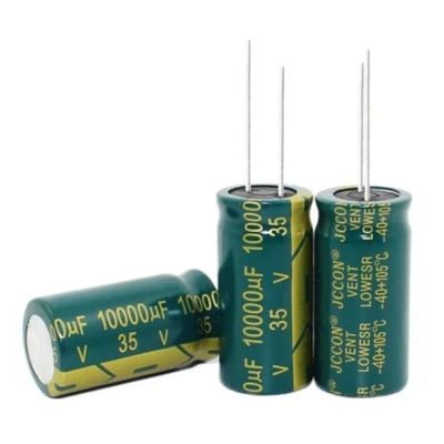 VUBBJCRS Electronic Accessories 100PCS-10PCS 35V10000UF high Frequency Aluminum electrolytic Capacitor 10000uf 35V 18 * 35MM (Size : 20PCS)