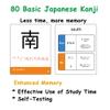 80 Easy to Remember Japanese Kanji Flash Cards for Beginners (JLPT N5) view 4