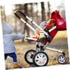 SHOWERORO Adjustable Trolley Bottle Organizer Stroller Water Cup Rack for Easy Access to Drinks Compatible with Beverage Containers Outdoor Activities view 4