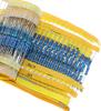 VUBBJCRS Electronic Accessories Capacitor kit 1000Pcs 1% 1/2W 0.5W Metal Film Resistor 50 Values Assorted Kit 0.1 ohm~4.7M ohm Capacitor capacitors view 3