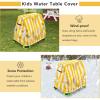 Aacabo Kids Water Table Cover Fit Rain Showers Splash Pond Water Table,Waterproof Dust Proof Anti-UV Outdoor Toys Cover-Cover only view 4