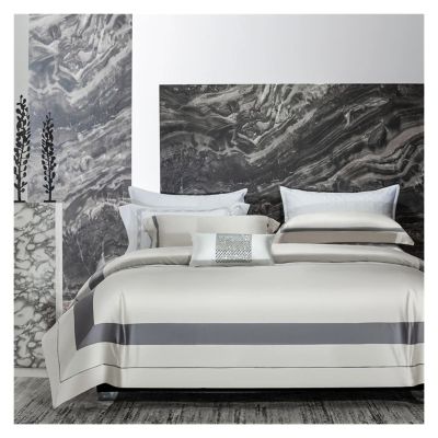 ADovz 1400TC Pima Cotton Bedding Sets Duvet Cover Bedsheet Pillowcase 4pcs,Bed Sheets, FH-762