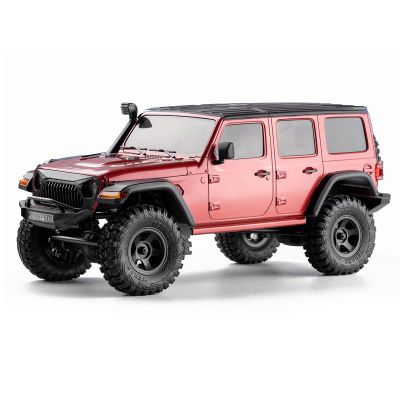 BEEZRC EAZYRC 1/18 Thunder Storm RC Crawler RC Car Remote Control Car RTR 5km/h 30 Min Run Time Vehicle Models with Intelligent Lighting 3-Ch 2.4GHz Transmitter for Adults(Red)