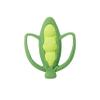 Infantino Lil' Nibbles 2-Pack Silicone Teethers with Handles - Pea Pod and Fruit Kabob view 2