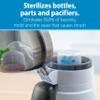 Dr. Brown's Deluxe Baby Bottle Warmer and Sterilizer Bundle with Dr. Browns Natural Flow Level 2 Narrow Baby Bottle Silicone Nipple, 6 Count view 4