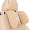 Belmeri Car Headrest Pillow,Head, Neck Support Pillow,U Shaped Car Sleeping Pillow,180 Adjustable,Improve Head and Neck Posture and Adjust Sleep Position,Suitable for Kids and Adults (Beige) view 1
