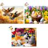 3 Pack 48 Large Piece Puzzles for Seniors,Alzheimers Puzzle Dementia Activities for Seniors Kittens Chicks Birds Dementia Patients Puzzles Gift for Elderly Seniors Adult view 1