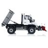 wheelfun U423 4X4 1/10 RC Hydraulic Crawler Car with Snow Blade RC Off-Road Vehicle Model Metal Bucket 2-Speed Transmission Light Sound ST8 Remote Controller view 3
