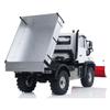 wheelfun U423 4X4 1/10 RC Hydraulic Crawler Car with Snow Blade RC Off-Road Vehicle Model Metal Bucket 2-Speed Transmission Light Sound ST8 Remote Controller view 4