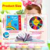 36 Color Washable Finger Paint Set,Kids Funny Fingers Painting with Book,Art Drawing Supplies for Painting DIY Crafts,Gifts,Early Learning view 2