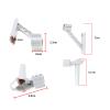 LT Easiyl 1Set Drone Extensions Heightening Bracket Leg, Drone Heightened Landing Gear Support Protector Compatible with DJI Mini 4 Pro view 4