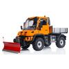 wheelfun 1/10 U423 4X4 RC Hydraulic Off-Road Vehicles Model RC Rock Crawler Car with Snow Blade Metal Bucket 2-Speed Transmission Light Sound ST8 Remote Controller view 2