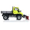 wheelfun 1/10 U423 4X4 RC Hydraulic Crawler Car Model RC Off-Road Dumper Car with Snow Blade Metal Bucket 2-Speed Transmission Light Sound ST8 Remote Controller view 3