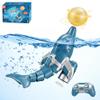 GoolRC Remote Control Dolphin, 2.4GHz High Simulation RC Dolphin Boat for Lake River & Pool, Great Gift RC Boat with Dolphin Head Ball Rotation for Teens view 1