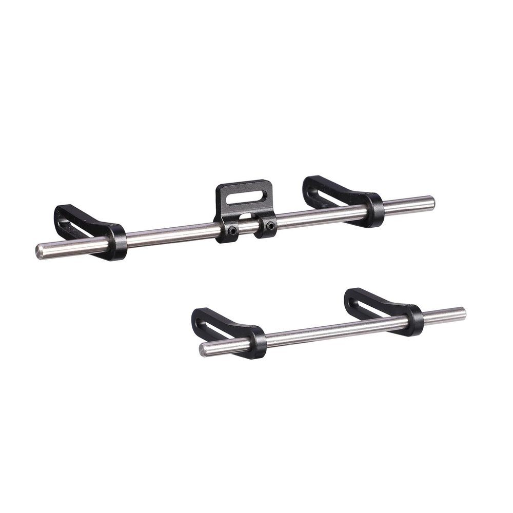 Aluminum 4.5mm Tube Modular Bumper Front Rear Adjustable Fairlead for 1/10 RC Crawler LCG Rigs Builds TRX4 TRX6 SCX10 Gspeed Element Enduro Gen7 Gen8 Body DIY