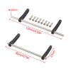 Aluminum 4.5mm Tube Modular Bumper Front Rear Adjustable Fairlead for 1/10 RC Crawler LCG Rigs Builds TRX4 TRX6 SCX10 Gspeed Element Enduro Gen7 Gen8 Body DIY view 3