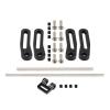 Aluminum 4.5mm Tube Modular Bumper Front Rear Adjustable Fairlead for 1/10 RC Crawler LCG Rigs Builds TRX4 TRX6 SCX10 Gspeed Element Enduro Gen7 Gen8 Body DIY view 4