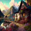 1000 Piece Puzzles for Adults - Cozy Wilderness Lodge Wooden Jigsaw Puzzle for Beginners, Unwind from Daily Life, and Toys for Family Bonding Activities view 1