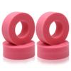 1.9 tire Inserts Soft Outer Foam Inserts 4 Pcs Car Crawler Tire Foams Wheel Inlay Foam Sponge Multiple Colors Available for 1.9inch Wheel Tires RC Crawler Axial SCX10 90046 TRX4 (Pink) view 1