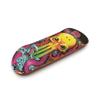 SPITBOARDS 34mm Fingerboard Deck - Real Wood (5-Layers) Classic Popsicle Street Shape - Size: 34 x 96 mm - Single Graphic Deck (Real Wear) - Optimized Concave - Alien-Octopus view 3