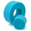 1.9 tire Inserts Soft Outer Foam Inserts 4 Pcs Car Crawler Tire Foams Wheel Inlay Foam Sponge Multiple Colors Available for 1.9inch Wheel Tires RC Crawler Axial SCX10 90046 TRX4 (Sky Blue) view 4