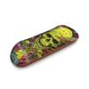 SPITBOARDS 34mm Fingerboard Deck - Real Wood (5-Layers) Classic Popsicle Street Shape - Size: 34 x 96 mm - Single Graphic Deck (Real Wear) - Optimized Concave - Cave Skull view 3