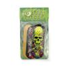 SPITBOARDS 34mm Fingerboard Deck - Real Wood (5-Layers) Classic Popsicle Street Shape - Size: 34 x 96 mm - Single Graphic Deck (Real Wear) - Optimized Concave - Cave Skull view 4