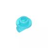 Gobricks 25893 3910 1x1 Round Plate With Connector At Bottom, 50 pcs view 1
